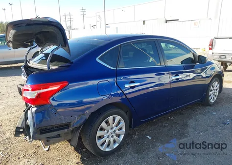 2019 Nissan Sentra S z USA, uszkodzony, nr VIN 3N1AB7AP3KY340614